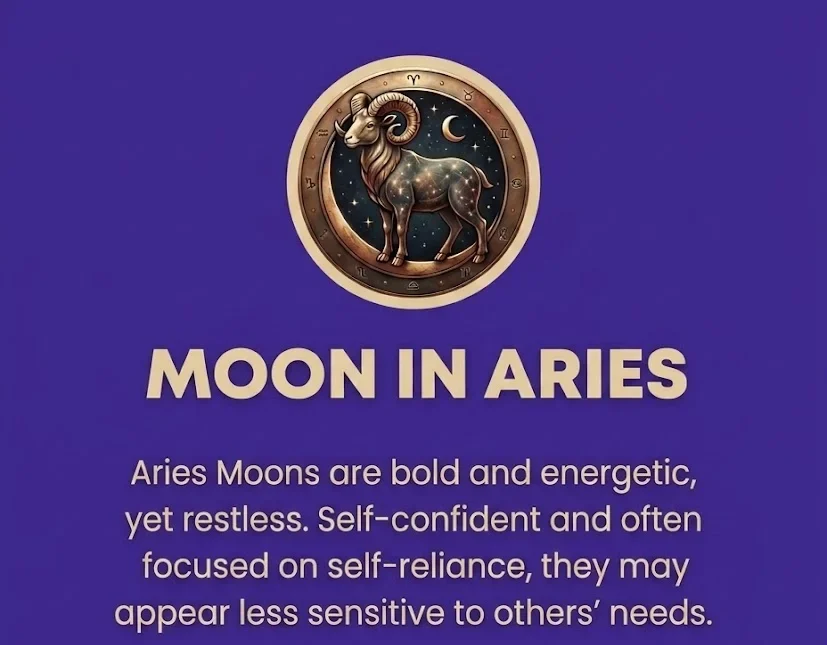 Aries moon sign